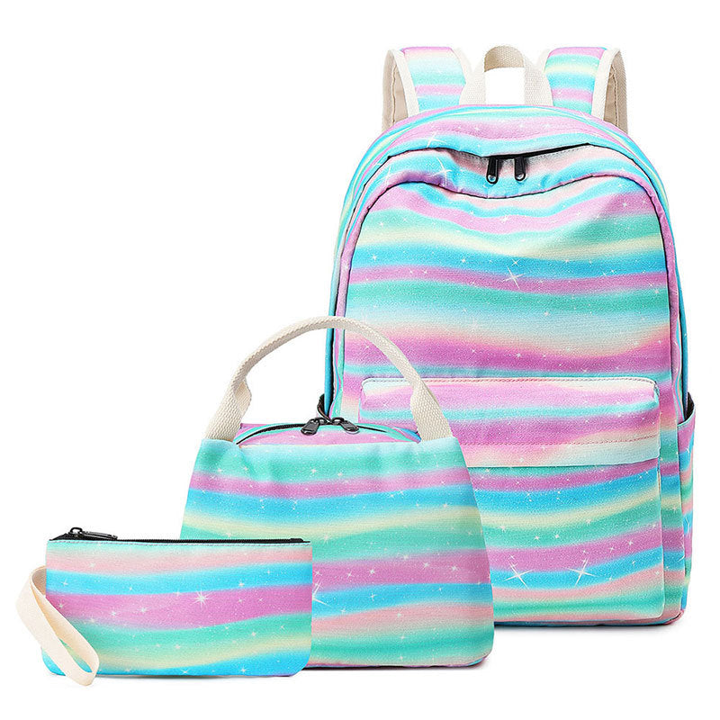 Women's Elegant Large Capacity Three-piece Commuter Backpacks