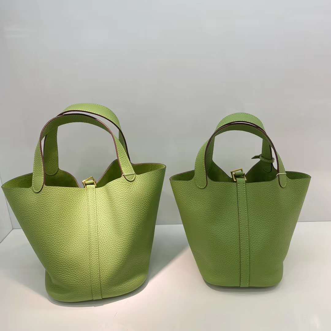 Women's First Layer Cowhide Vegetable Basket Soft Handbags