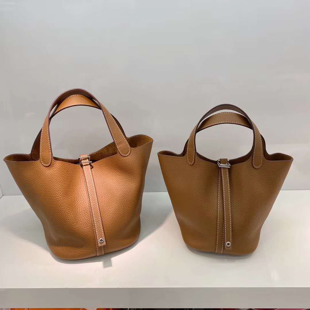 Women's First Layer Cowhide Vegetable Basket Soft Handbags