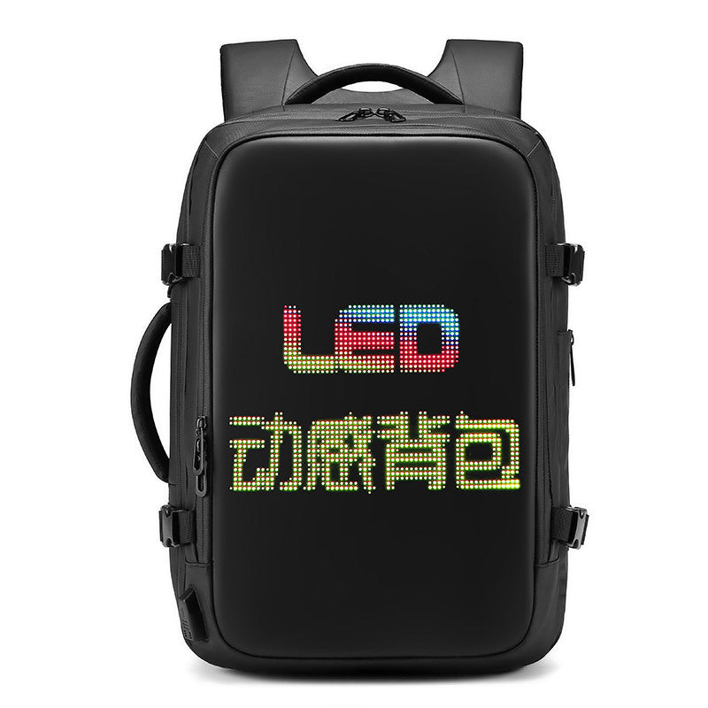 Men's Multifunctional Multimedia Screen Advertising Large Capacity Bags