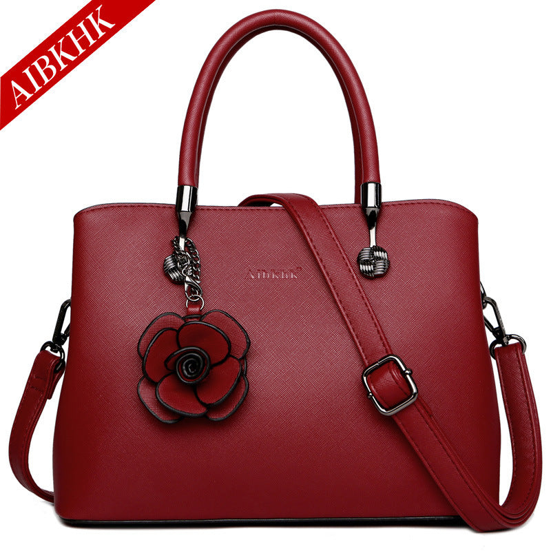 Women's Mother Simple Fashion Qualitative Large Capacity Handbags