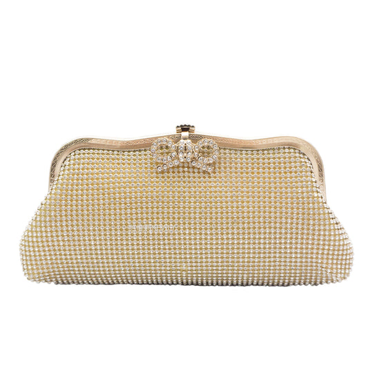 Bow Dress Will Dinner Studded Hand Evening Bags