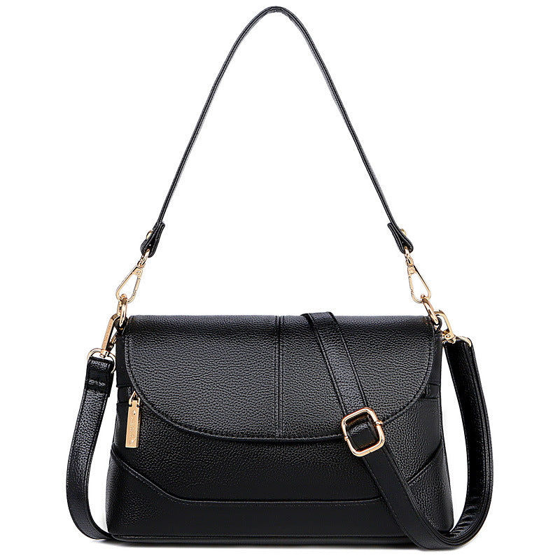 Women's Soft Leather Mother Simple Portable For Crossbody Bags