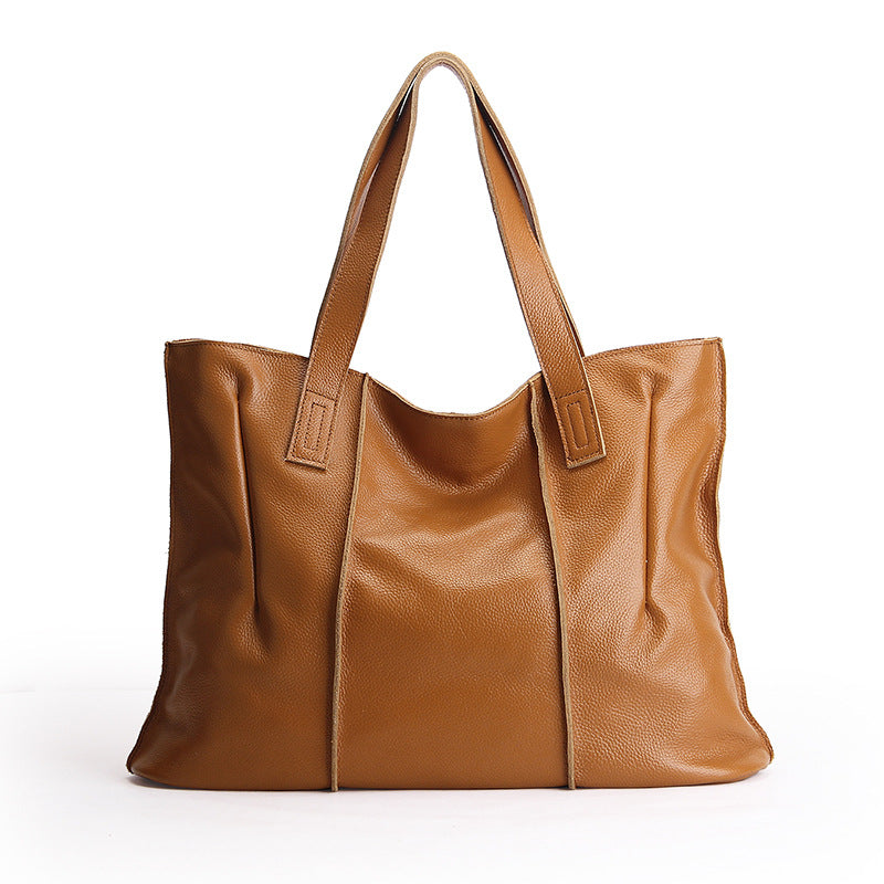 Women's First Layer Cowhide Fashion Genuine Leather Shoulder Bags