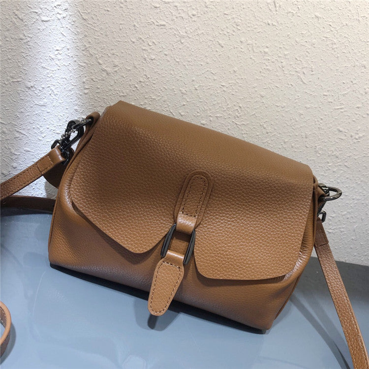 Women's Soft Cow Leather Summer Single Oblique Shoulder Bags