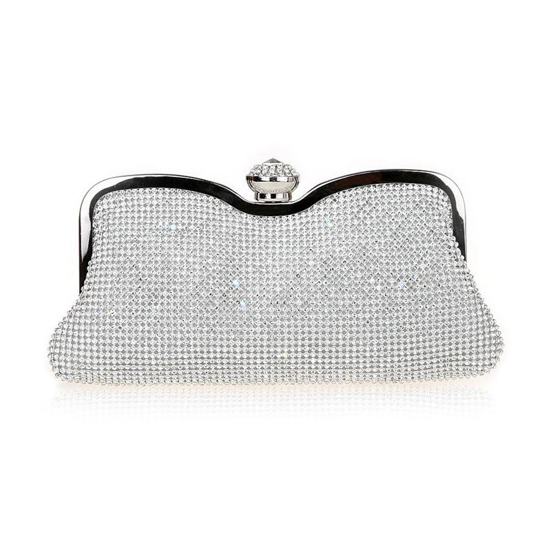Women's Light Luxury Rhinestone Dinner Boutique Banquet Evening Bags