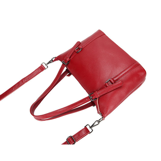 Women's Large Capacity Genuine Leather First Layer Cowhide Shoulder Bags