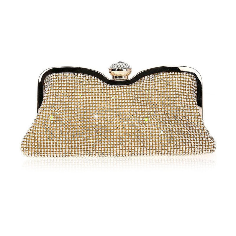 Women's Light Luxury Rhinestone Dinner Boutique Banquet Evening Bags