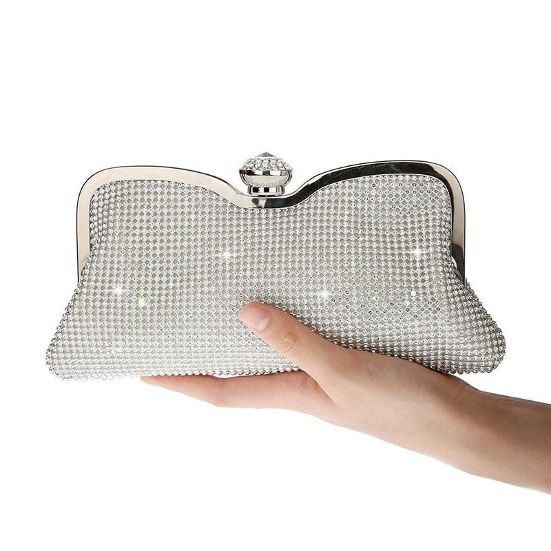 Women's Light Luxury Rhinestone Dinner Boutique Banquet Evening Bags
