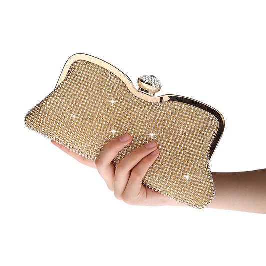 Women's Light Luxury Rhinestone Dinner Boutique Banquet Evening Bags