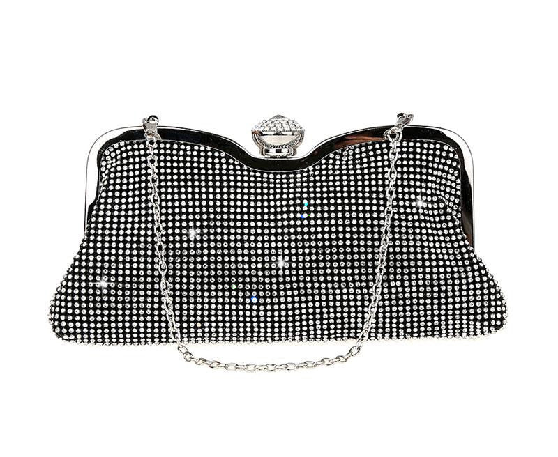 Women's Light Luxury Rhinestone Dinner Boutique Banquet Evening Bags