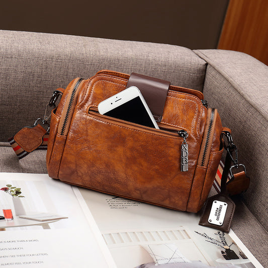 Women's Paul Summer Vintage Embroidered Rhombus Single Bags