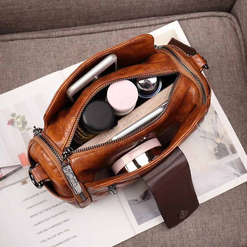 Women's Paul Summer Vintage Embroidered Rhombus Single Bags