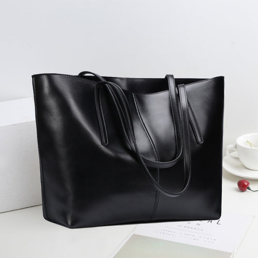 Women's Glamorous Fashion Genuine Leather Large Shoulder Bags