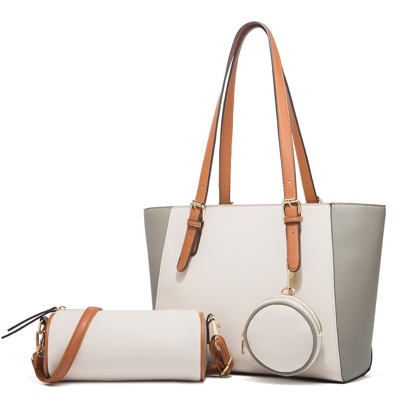 Women's Fashion Large Capacity Three-in-one Portable Simplicity Shoulder Bags