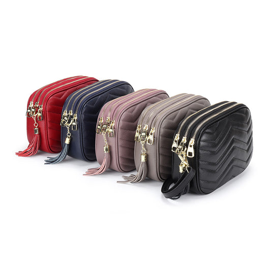 Women's Genuine Leather Large Capacity Top Layer Crossbody Bags