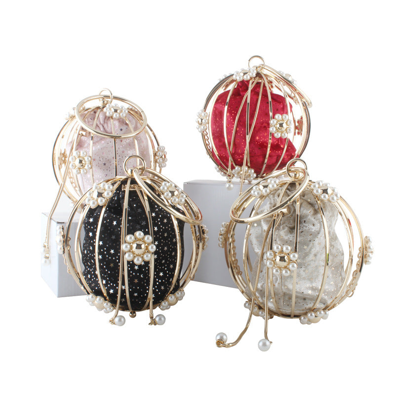 Summer Metal Hollow Iron Net Banquet Evening Bags