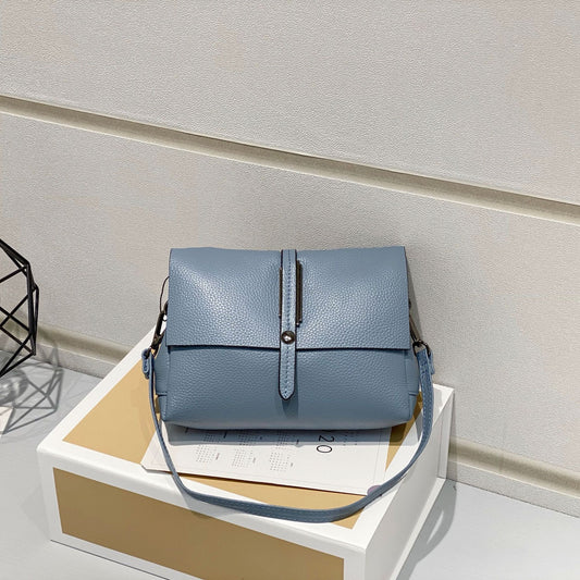Women's First Layer Cowhide Leather Veil Commuter Bags