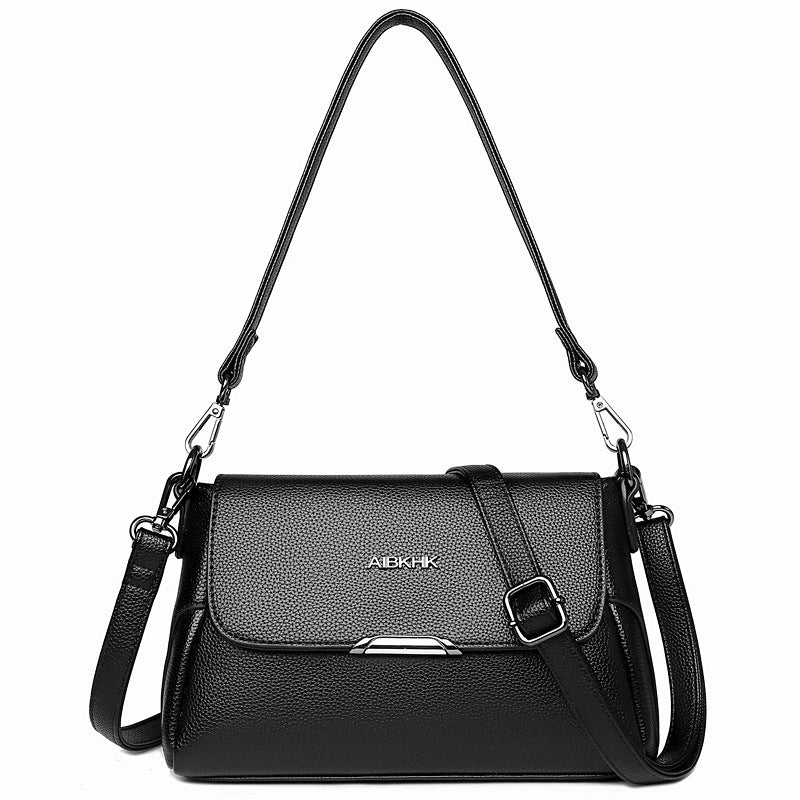Soft Leather For Mom Fashion Portable Crossbody Bags