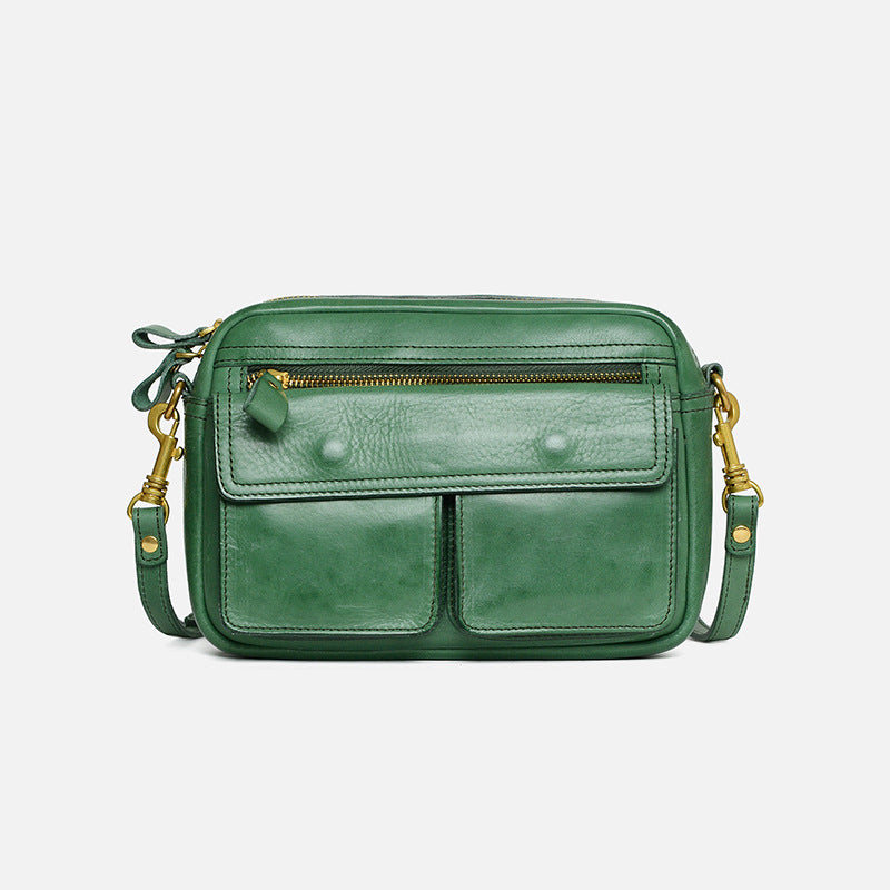 Women's & Men's & Vintage First Layer Cowhide Handmade Shoulder Bags