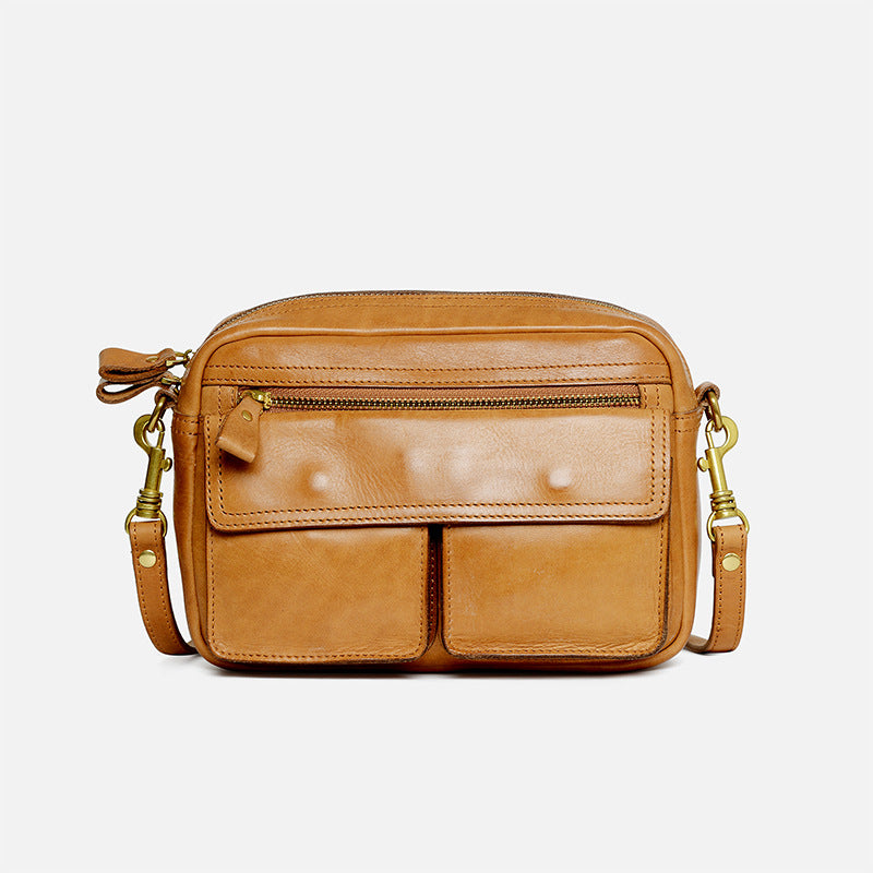 Women's & Men's & Vintage First Layer Cowhide Handmade Shoulder Bags