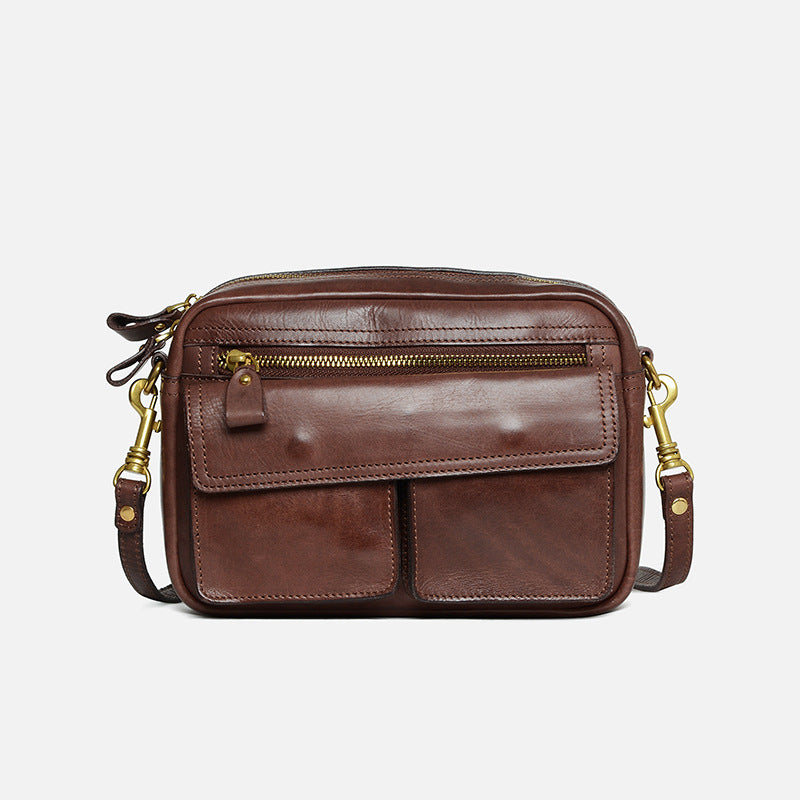 Women's & Men's & Vintage First Layer Cowhide Handmade Shoulder Bags