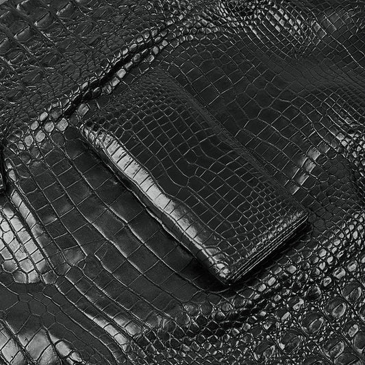 Men's Crocodile Leather Business The Suit Leisure Card Holder