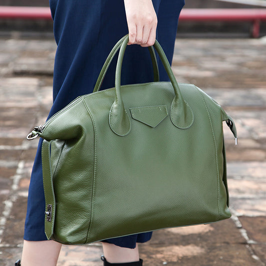Women's Fashion Genuine Leather Top Layer Cowhide Handbags