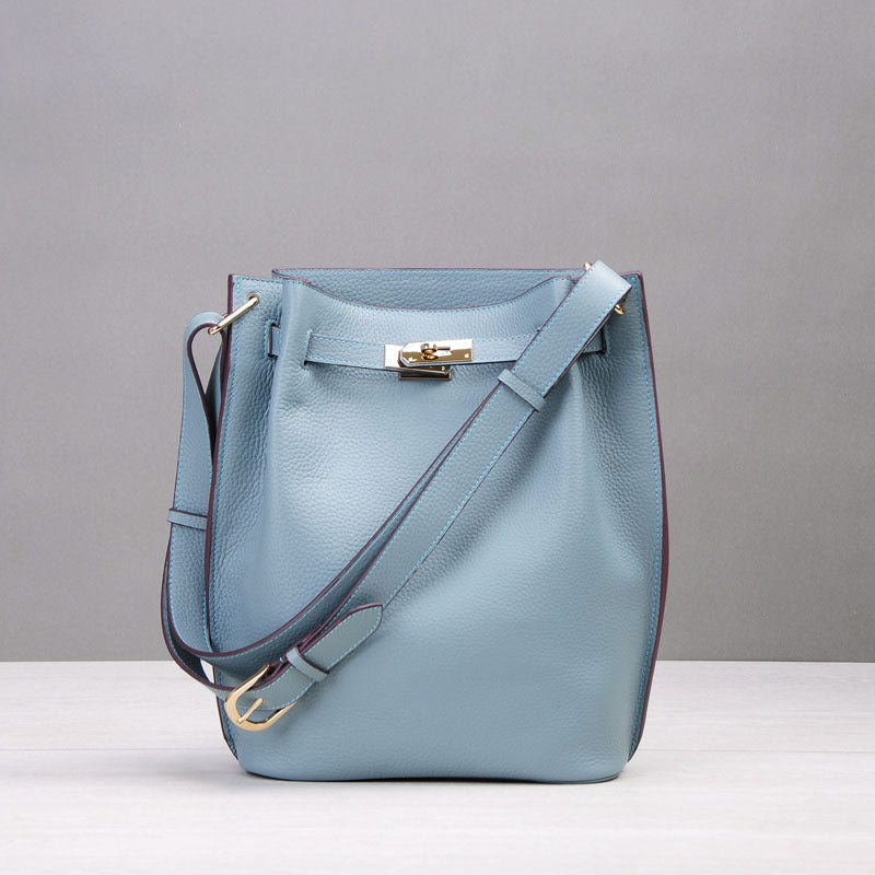 Women's Layer Cowhide Portable Large Capacity Fashion Crossbody Bags