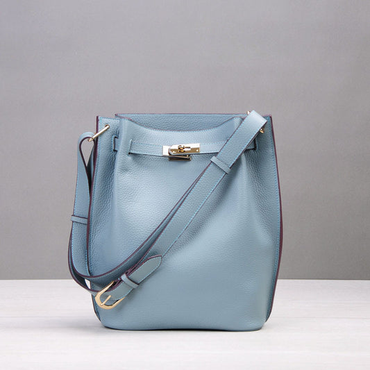 Women's Layer Cowhide Portable Large Capacity Fashion Crossbody Bags