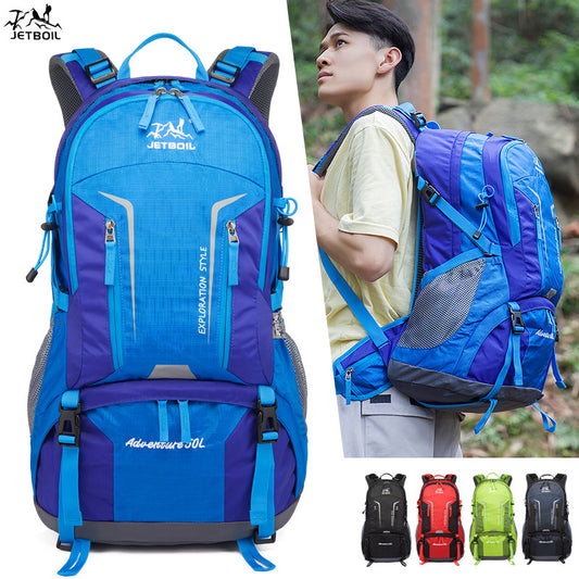Women's & Men's & Bracket Large Capacity Hiking Camping Backpacks