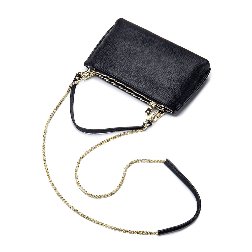 Women's Simple Soft Leather Elegant One Shoulder Bags