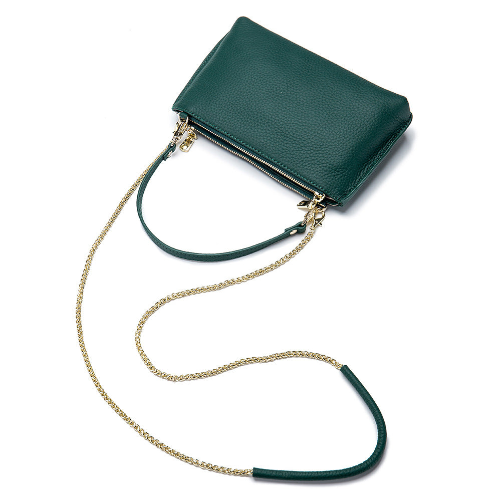 Women's Simple Soft Leather Elegant One Shoulder Bags
