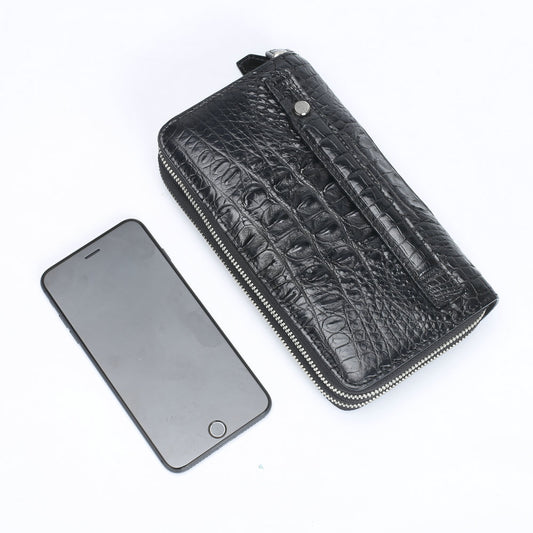 Men's Thailand Genuine Crocodile Leather Clutch Business Men's Handbags