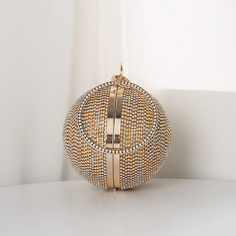 Women's Portable Diamond Ball Disco Dancing Dinner Evening Bags