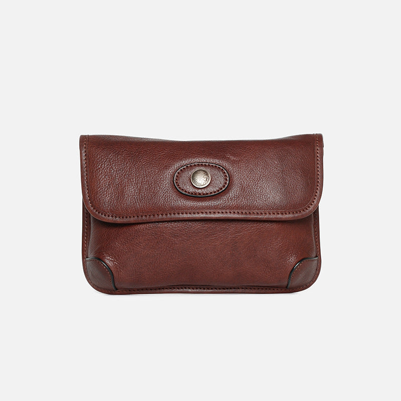 Women's Handmade Genuine Leather First Layer Cowhide Crossbody Bags