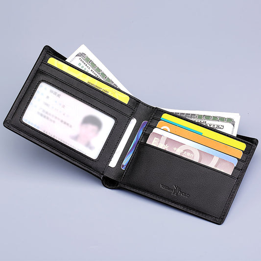 Men's Emperor Paul Mid-length Short First Layer Men's Wallets