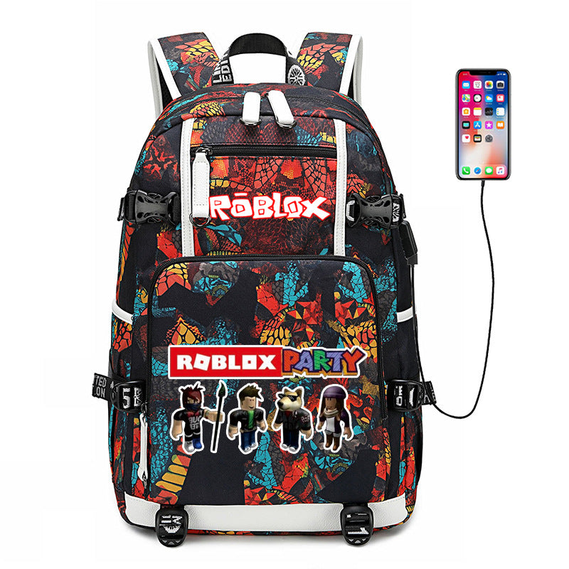 Durable Game Social Network Peripheral Computer Backpacks