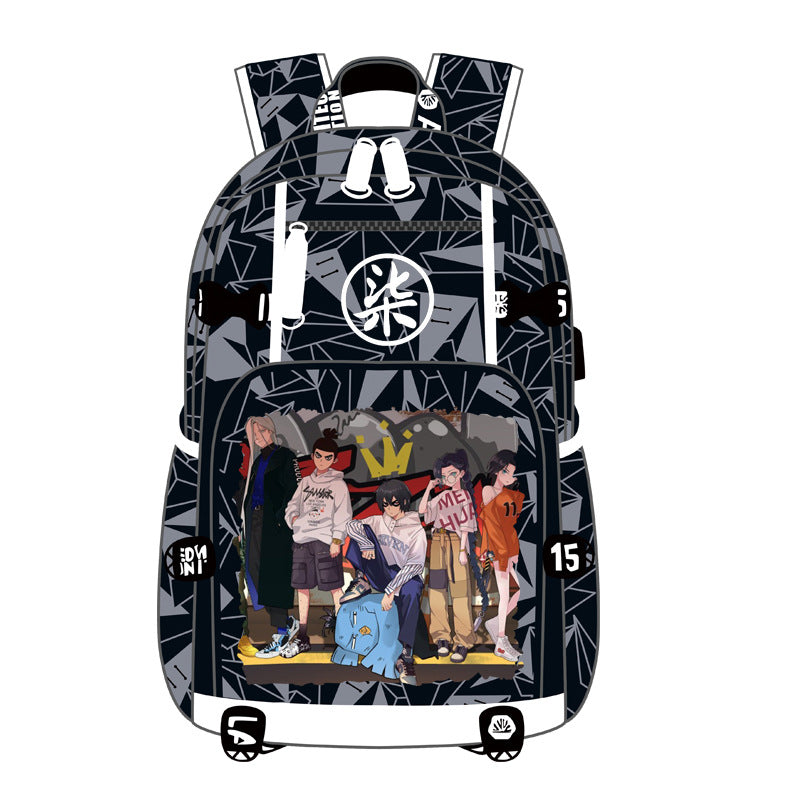 Mei Thirteen Anime Peripheral Male Female Backpacks