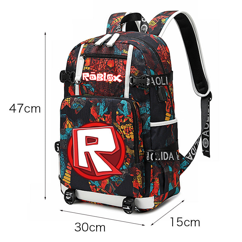 Durable Game Social Network Peripheral Computer Backpacks