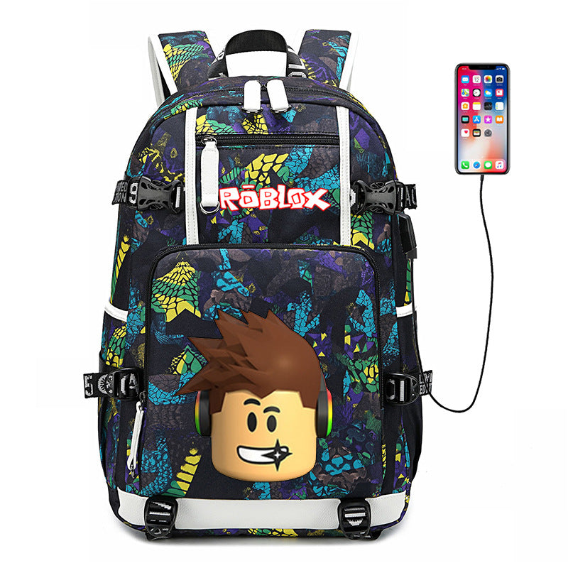 Durable Game Social Network Peripheral Computer Backpacks