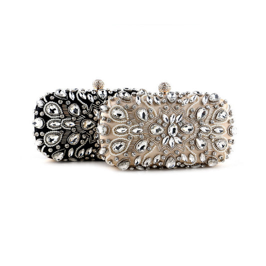 Women's Diamond Fashion Party Banquet Clutch Wear Bags