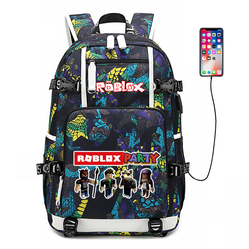 Durable Game Social Network Peripheral Computer Backpacks