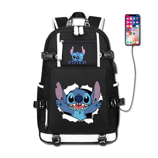 Joint Name Stitch Peripheral Star Anime Backpacks