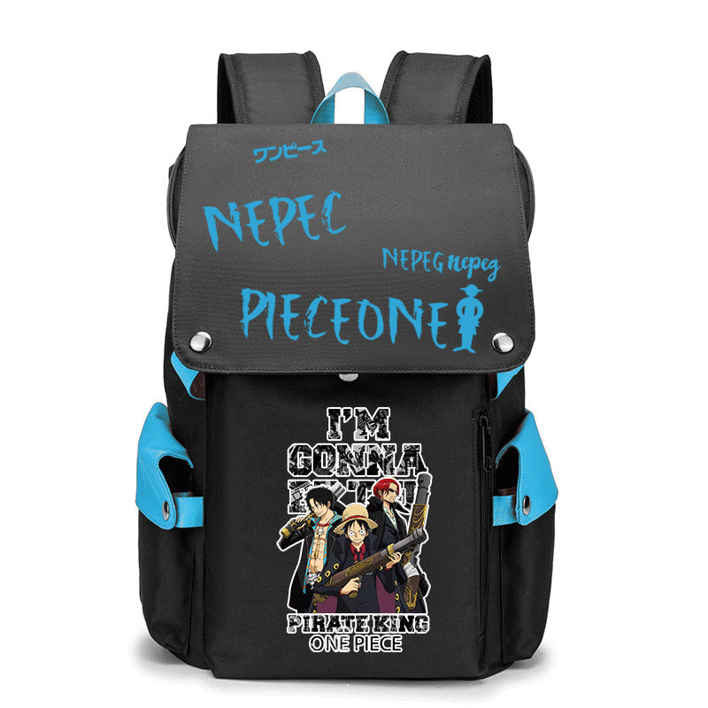 Men's Finding Flying Large Capacity Junior High Backpacks