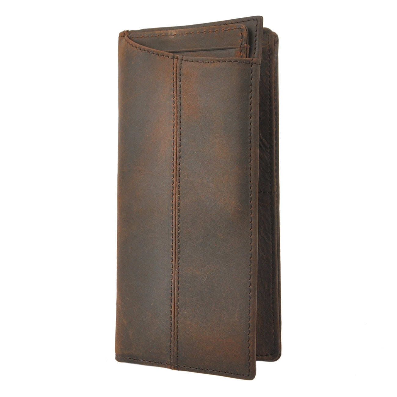 Men's Crazy Horse Skin Cowhide Retro Multiple Card Holder