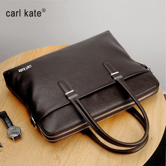 Men's New Horizontal Business Computer File Men's Handbags