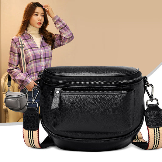 Women's Genuine Leather Simple Stylish First Layer Shoulder Bags