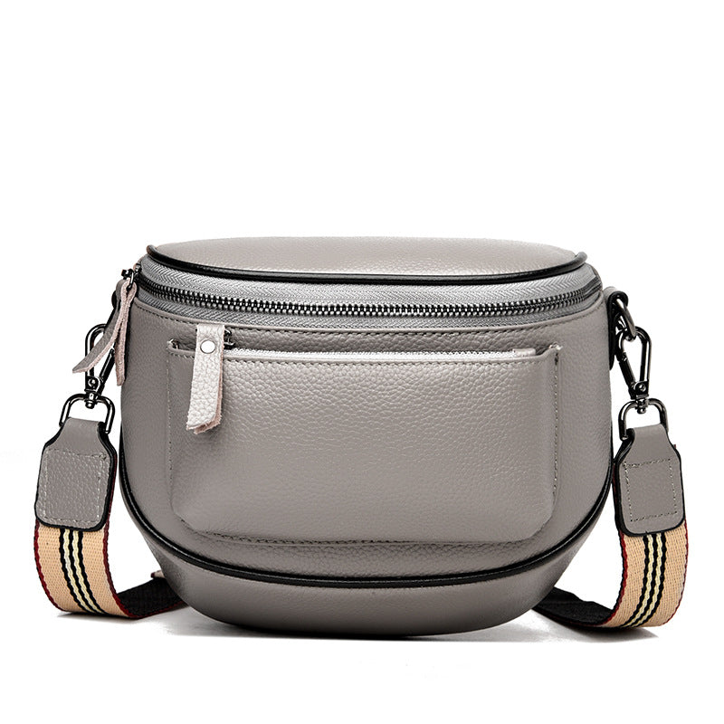 Women's Genuine Leather Simple Stylish First Layer Shoulder Bags