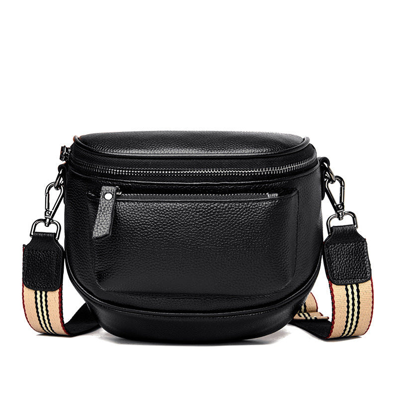 Women's Genuine Leather Simple Stylish First Layer Shoulder Bags